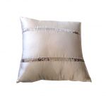 Cushion With Silver Sequins <br/> Dimensions 350mmx350mm <br/> Reference #HE-02 <br/> Product #HE-02